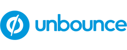 Unbounce logo representing landing page builder and marketing conversion platform