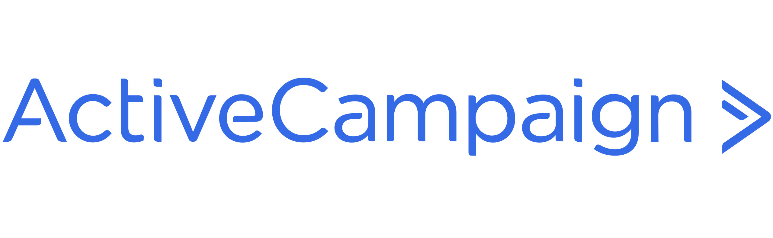 ActiveCampaign logo used for customer experience automation and email marketing tools