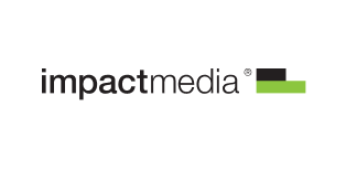 Impact Media logo used for a creative agency or digital marketing company