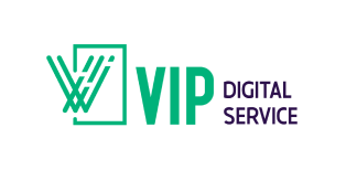 VIP Digital Service logo with stylized V and W icon representing digital government services